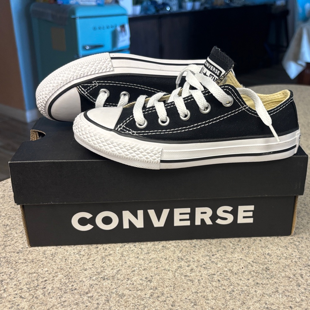 Converse Black and White Kids Sneakers